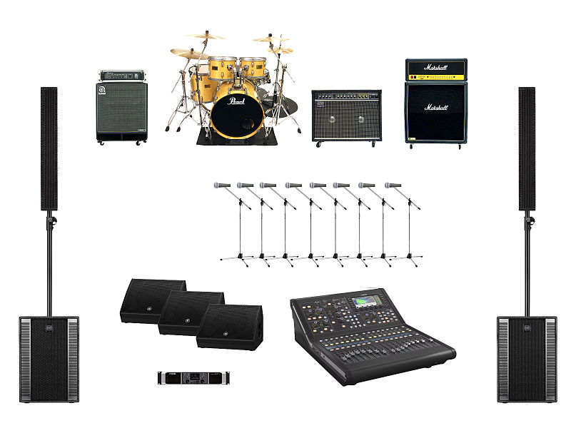 レンタル ライブパック PA Plus - 楽器・PA・運搬・ステージ機材一式