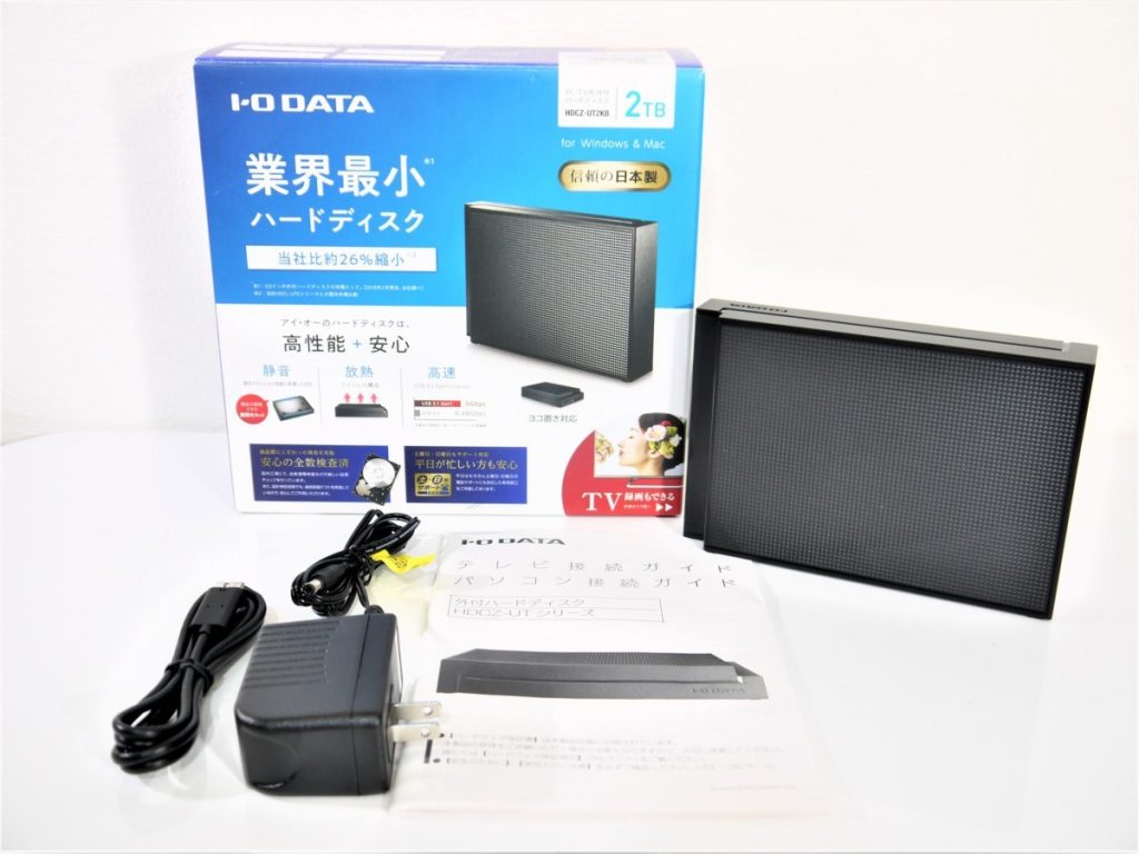 I-O DATA IODATA(アイ・オー・データ)◇HDCZ-UT2KB◇USB 3.0／2.0対応