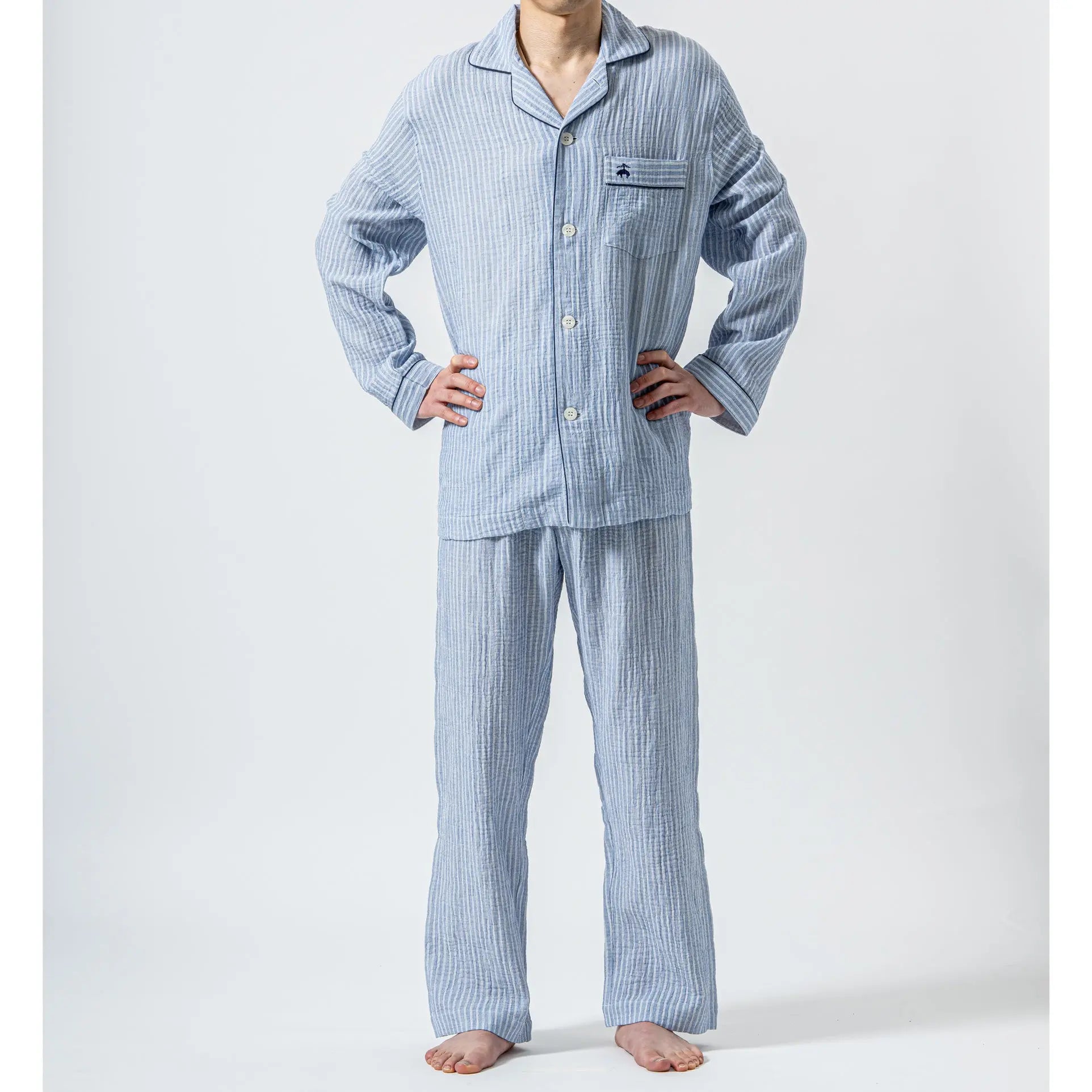 Brooks Brothers ブルックス ブラザーズ パジャマ Wガーゼストライプ