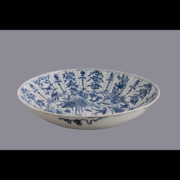 呉須染付大皿」 | 京都祇園の古美術、古陶磁、作家もの、民藝、蒔絵の