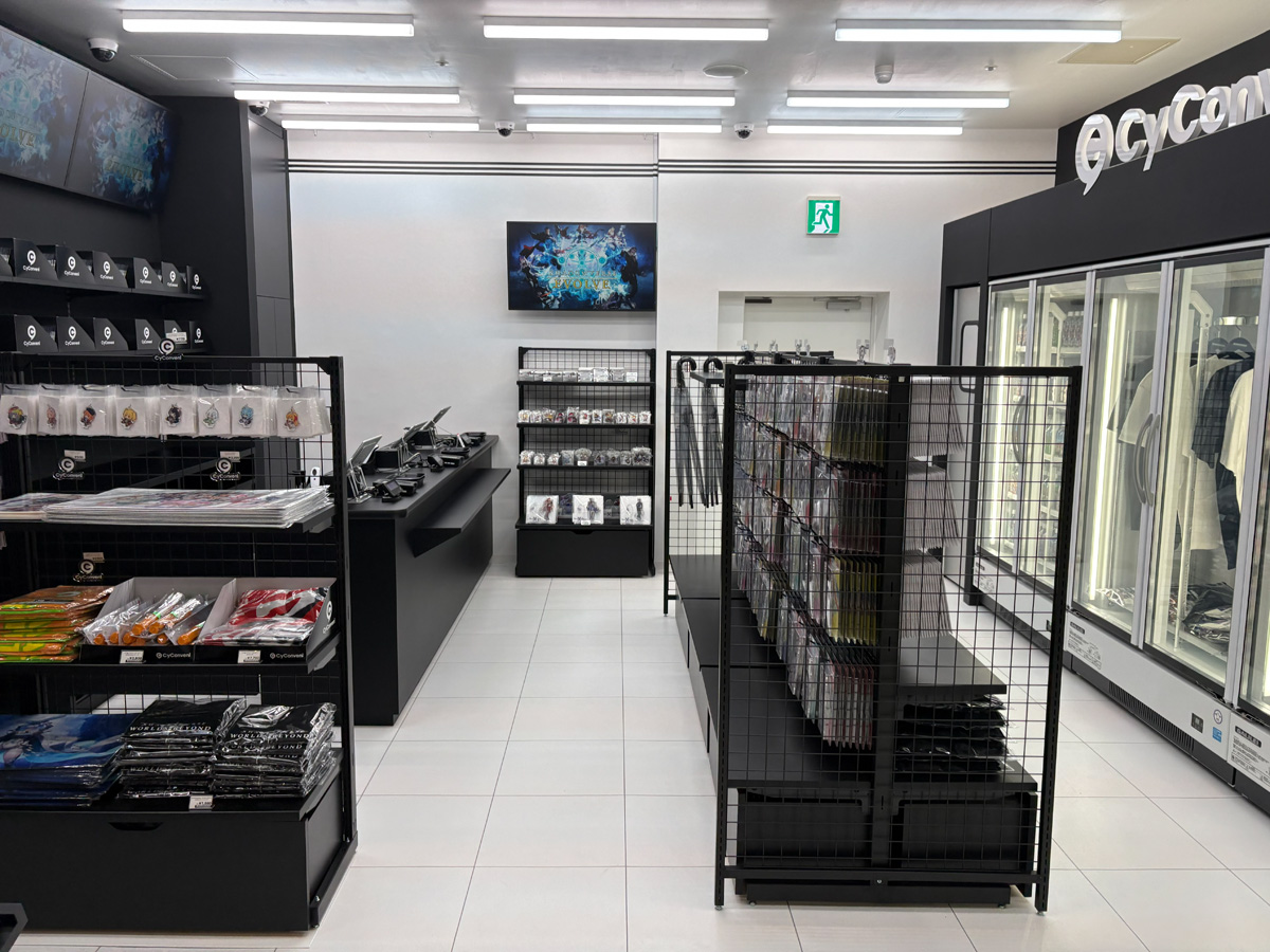 Cygamesの“コンビニ”が本日オープン！ ドリンク缶型アクスタにビニール