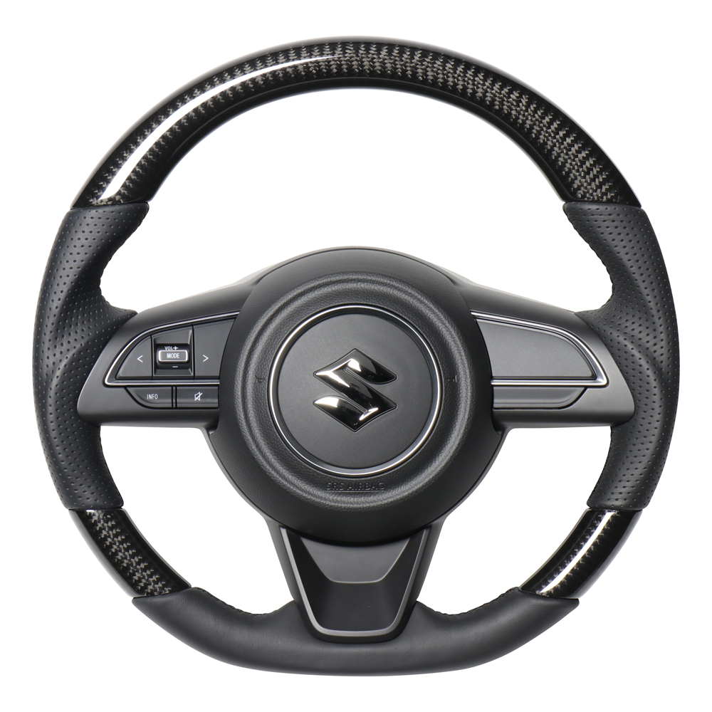 ステアリング　5本スポーク　ハンドル 希少! 2本スポーク シビック FA US 革 ステアリング ハンドル エア