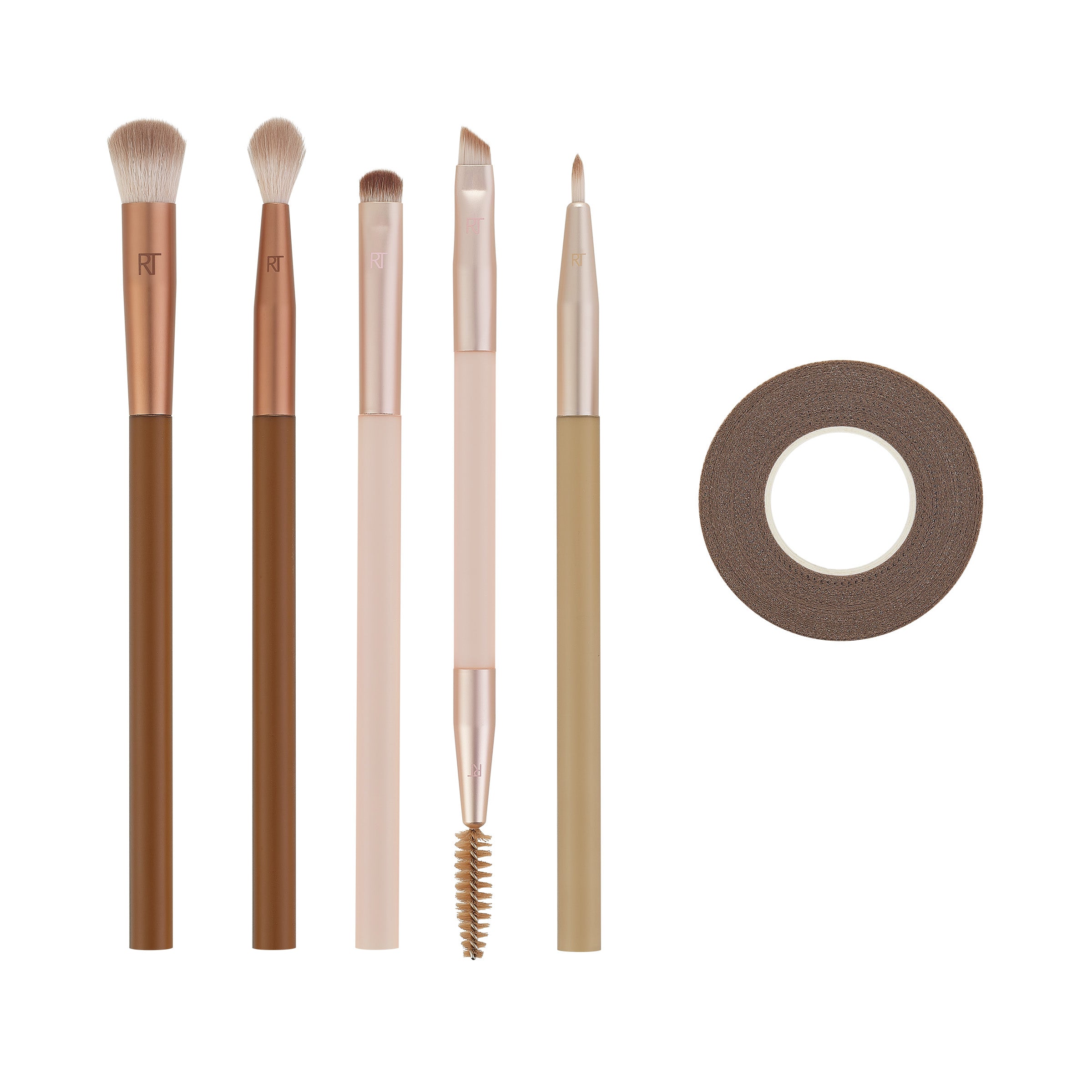 Real Techniques New Nudes Daily Swipe Eye Kit, Makeup Brushes For