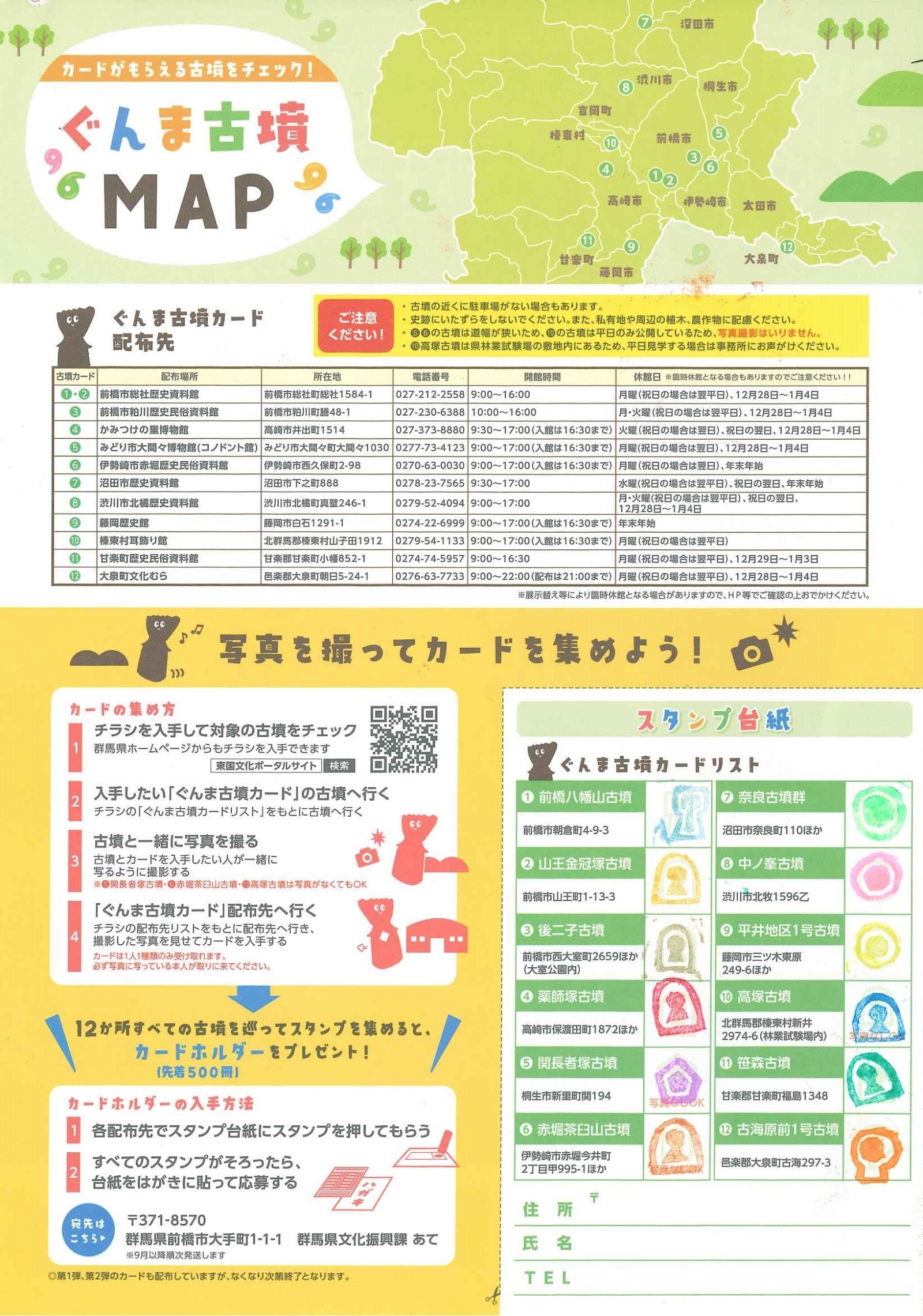 ぐんま古墳カード 】第3弾 の カードホルダー 古墳王国 群馬 vol.10