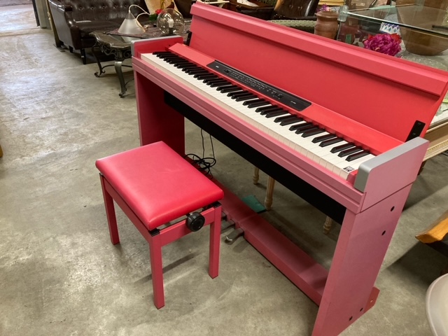 ジャンク品】KORG 電子ピアノ LP– 350RD レッド ジャンク品】KORG 電子