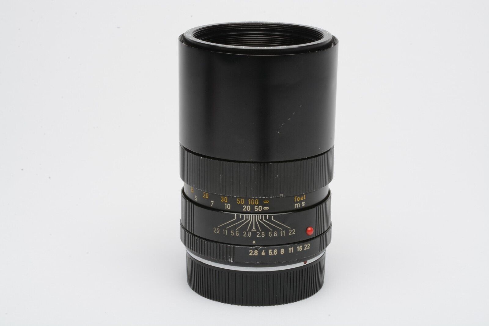 Leica Elmarit-R 135mm F2.8 Lens, Caps, Very Clean And Sharp! +