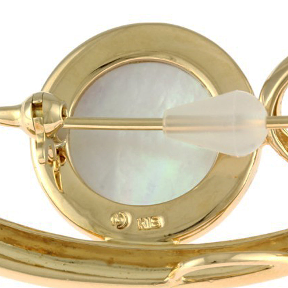 タサキ ブローチ タサキ 18金 レディース TASAKI 中古マベパール 2WAY