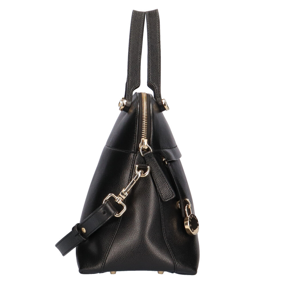 フルラ Furla M パイパー ショルダーバッグ レザー ブラック