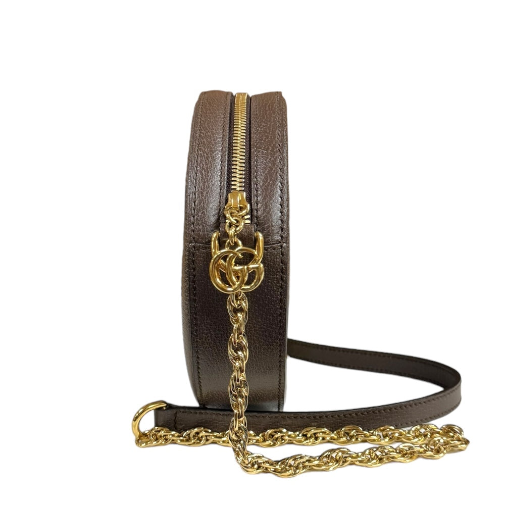 EARLYSUMMER30％】GUCCI グッチ GGミニラウンドショルダーバッグ