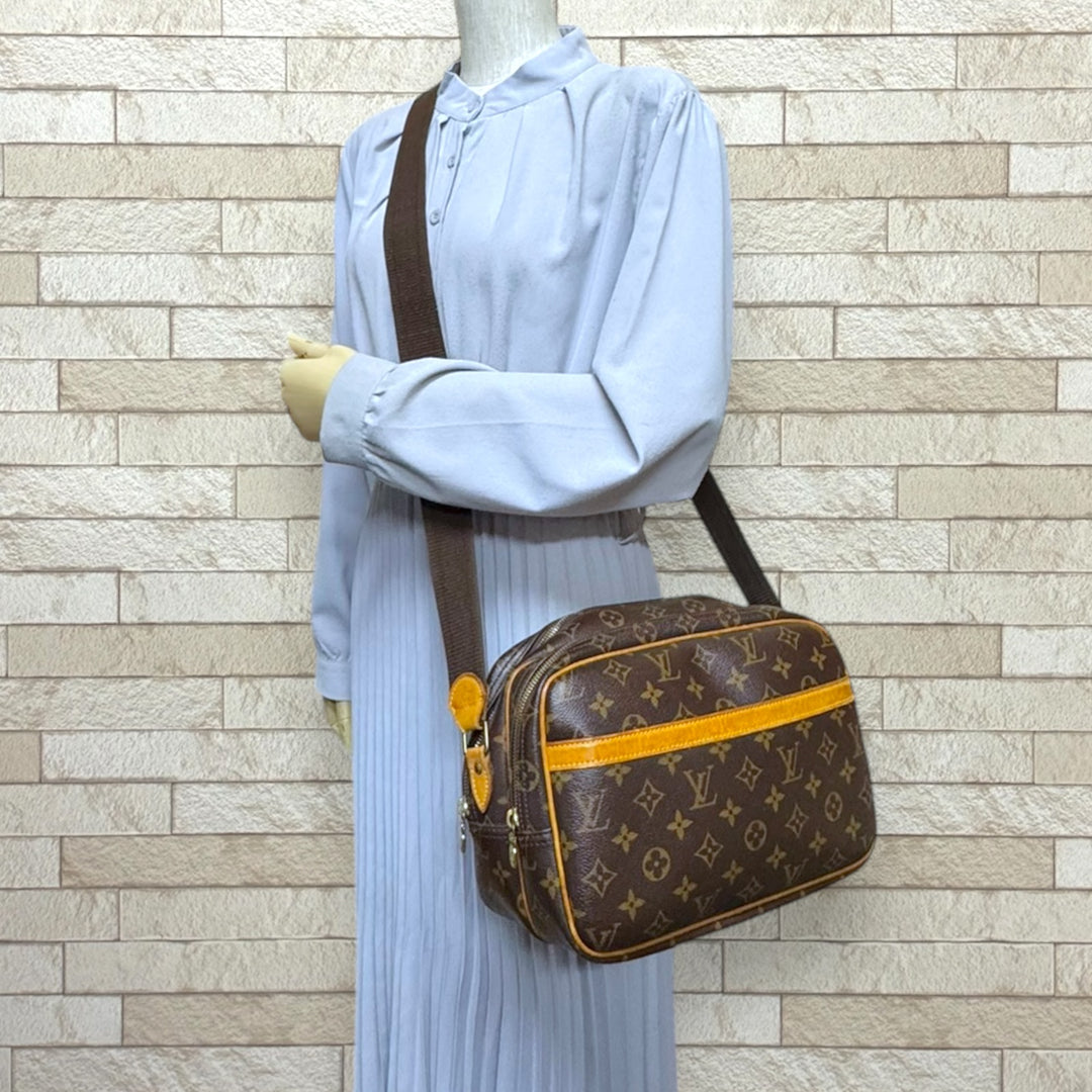 LOUIS VUITTON ルイヴィトン リポーターPM モノグラム ショルダー