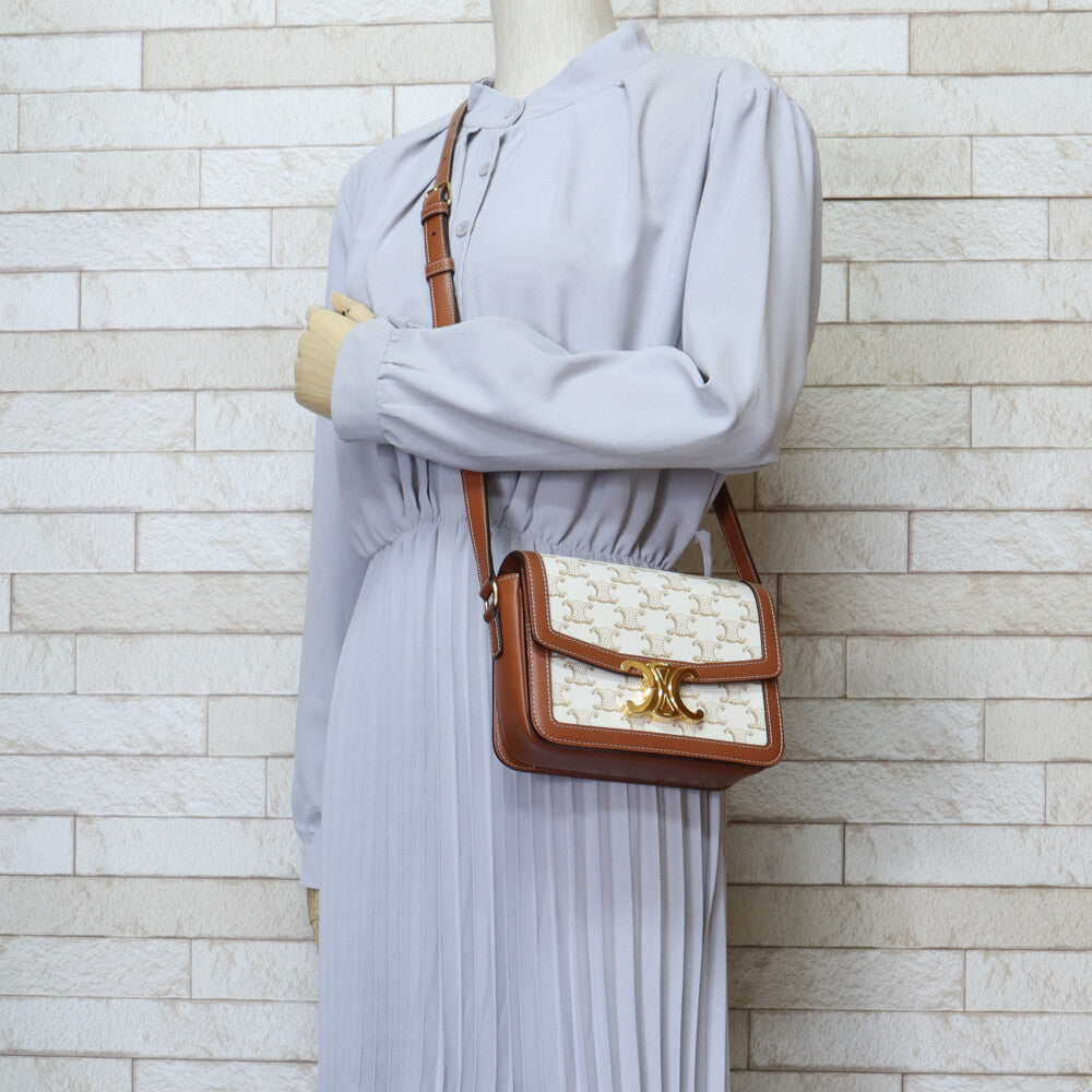 CELINE セリーヌ ティーントリオンフ ショルダーバッグ コーティング