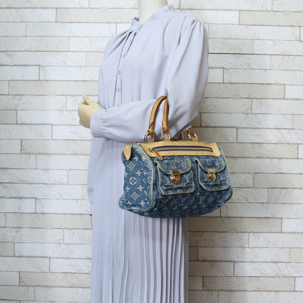 LOUIS VUITTON Louis Vuitton Neo Speedy Monogram Denim Handbag