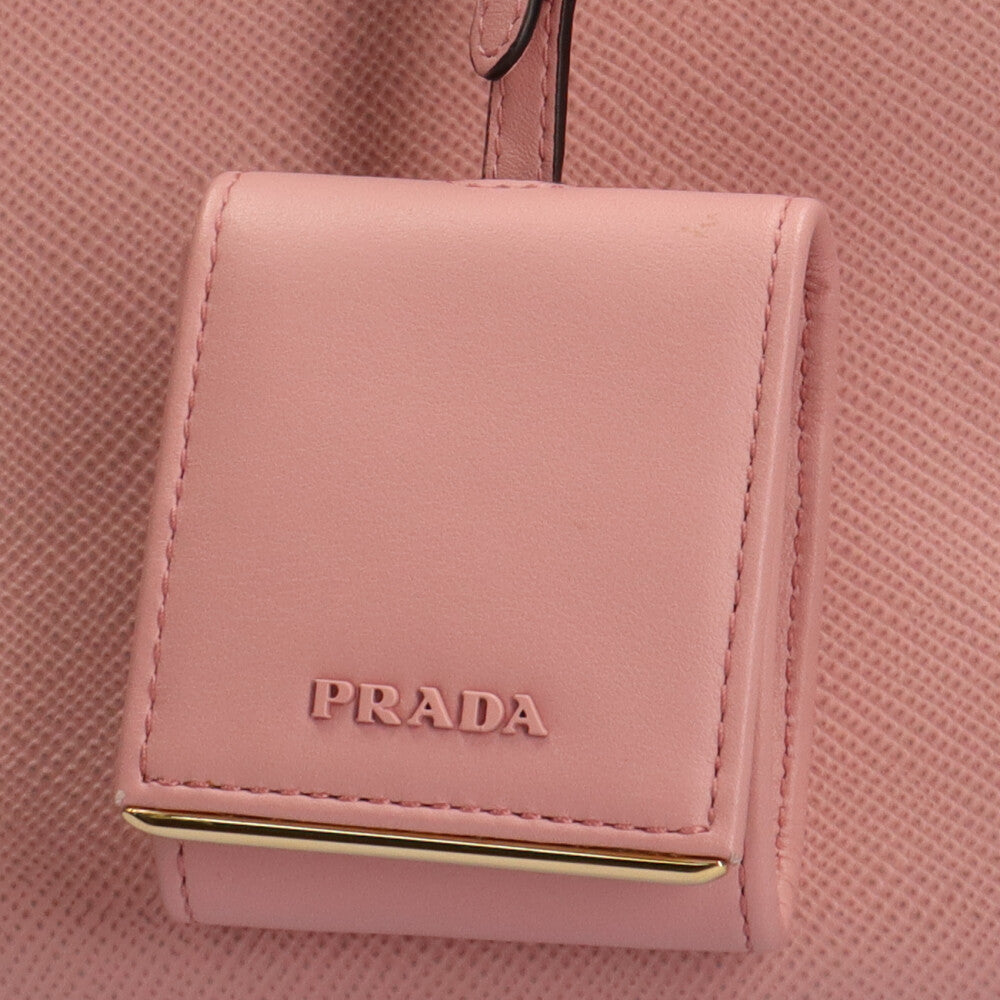 プラダ PRADA サフィアーノ ショルダーバッグ レザー ピンク