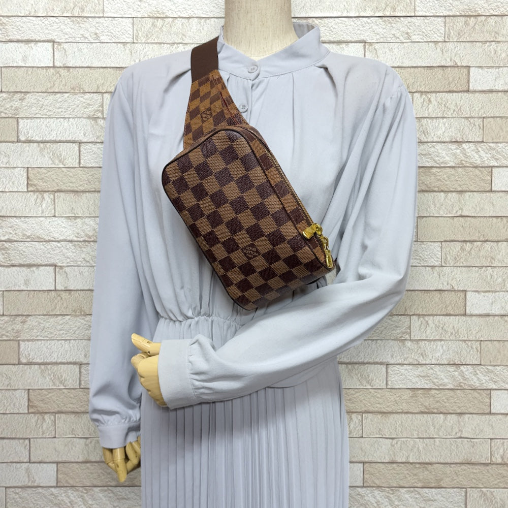 LOUIS VUITTON Louis Vuitton Geronimos Damier Body Bag Damier