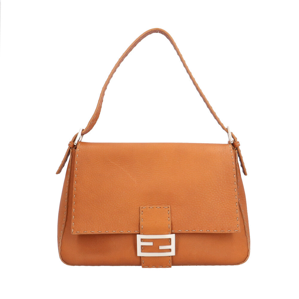 FENDI フェンディ マンマバケット セレリア ショルダーバッグ レザー