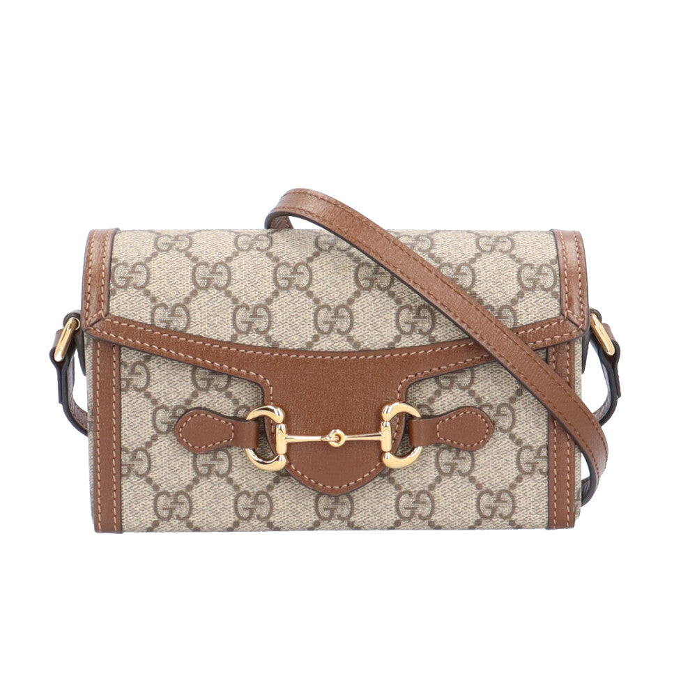 GUCCI グッチ ホースビット1955ミニバッグ ショルダーバッグ GG