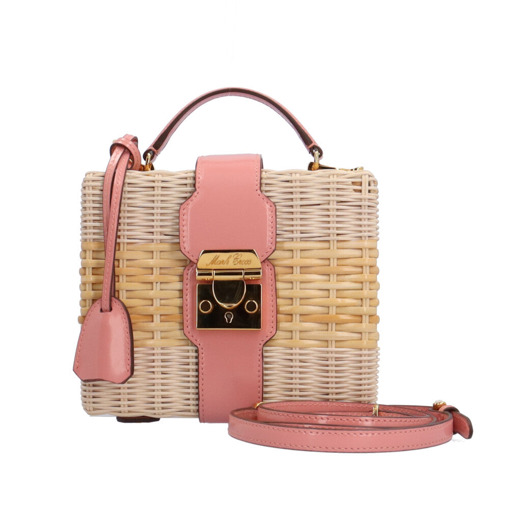 MARK CROSS マーククロス ショルダーバッグ ラタン ベージュ