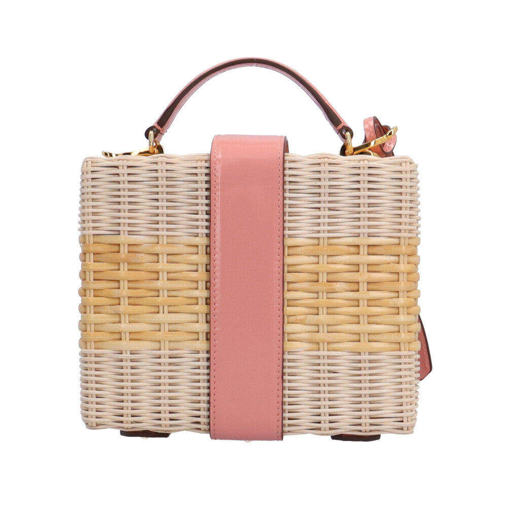 MARK CROSS マーククロス ショルダーバッグ ラタン ベージュ