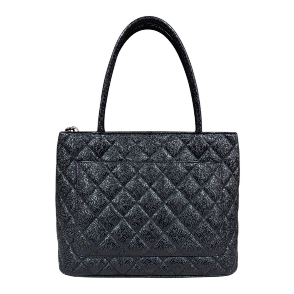 CHANEL シャネル 復刻トート トートバッグ キャビアスキン ブラック