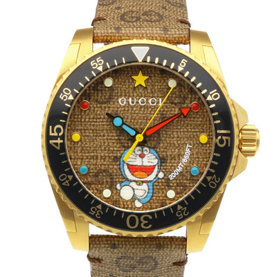 GUCCI グッチ ダイブ ドラえもん 腕時計 GP YA136335/136.3 クオーツ
