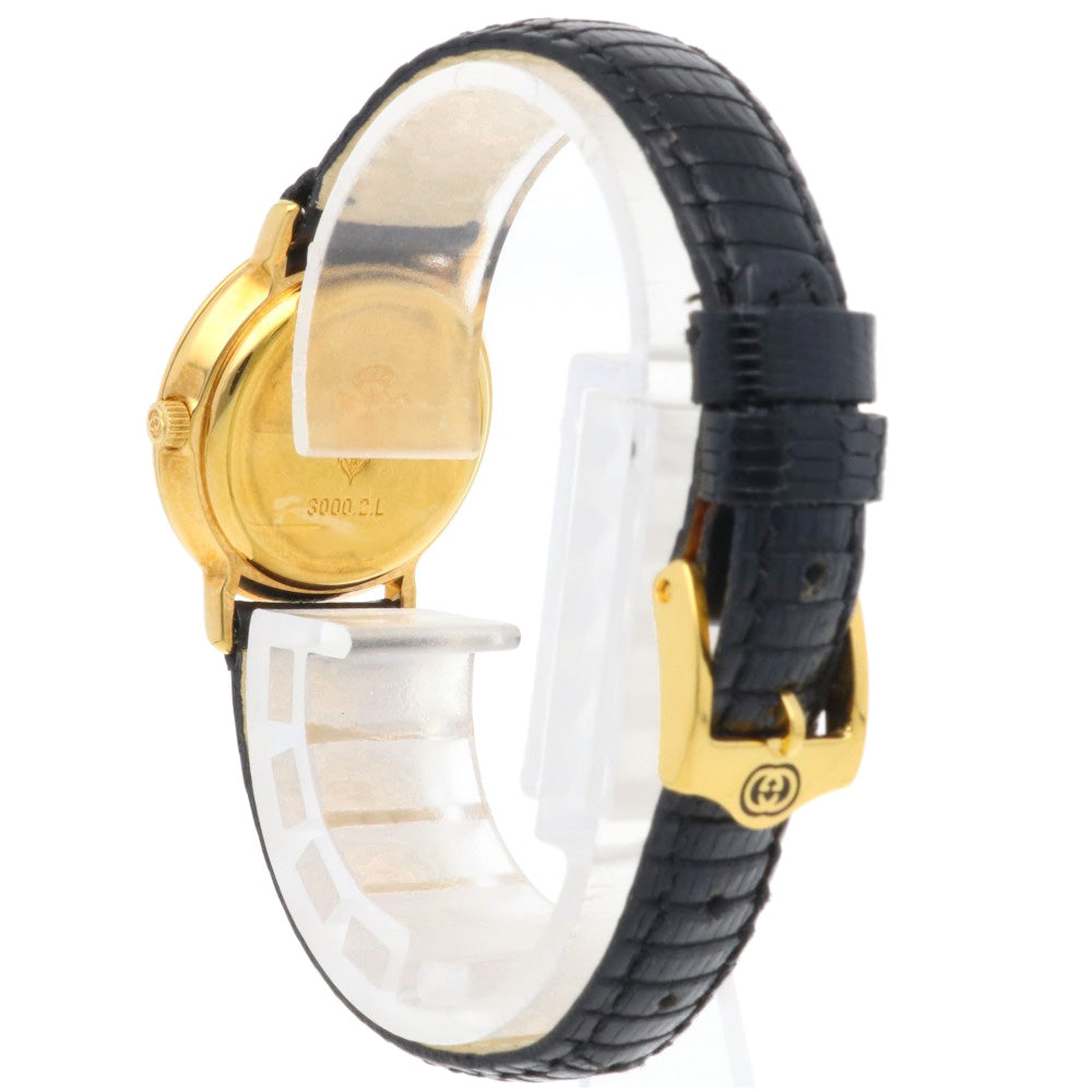 GUCCI グッチ 腕時計 GP 3000.2.L クオーツ レディース 1年保証 中古