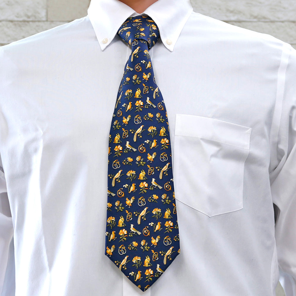 中古】 サルヴァトーレフェラガモ Salvatore Ferragamo ネクタイ 動物