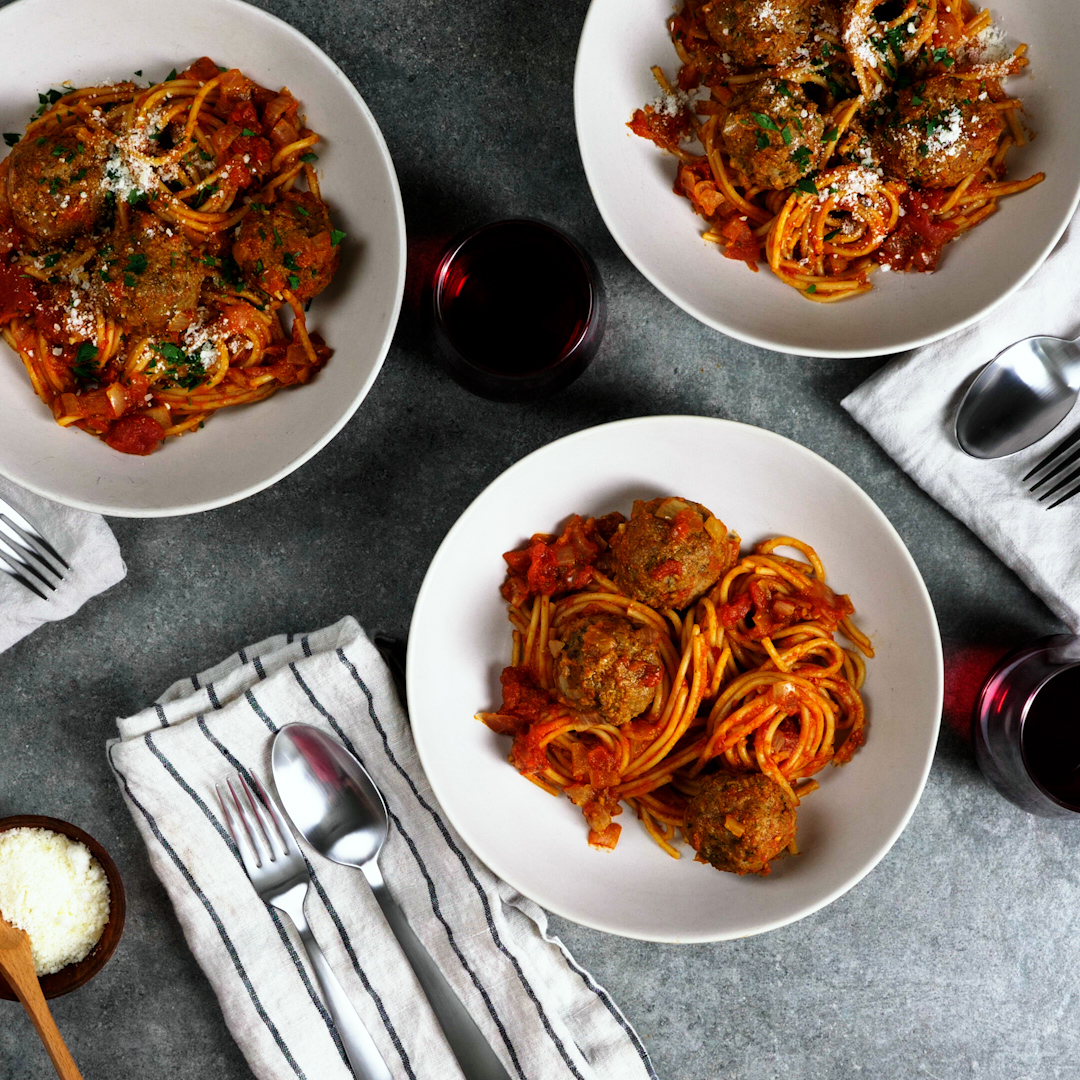 Spaghetti and Meatballs – June Oven