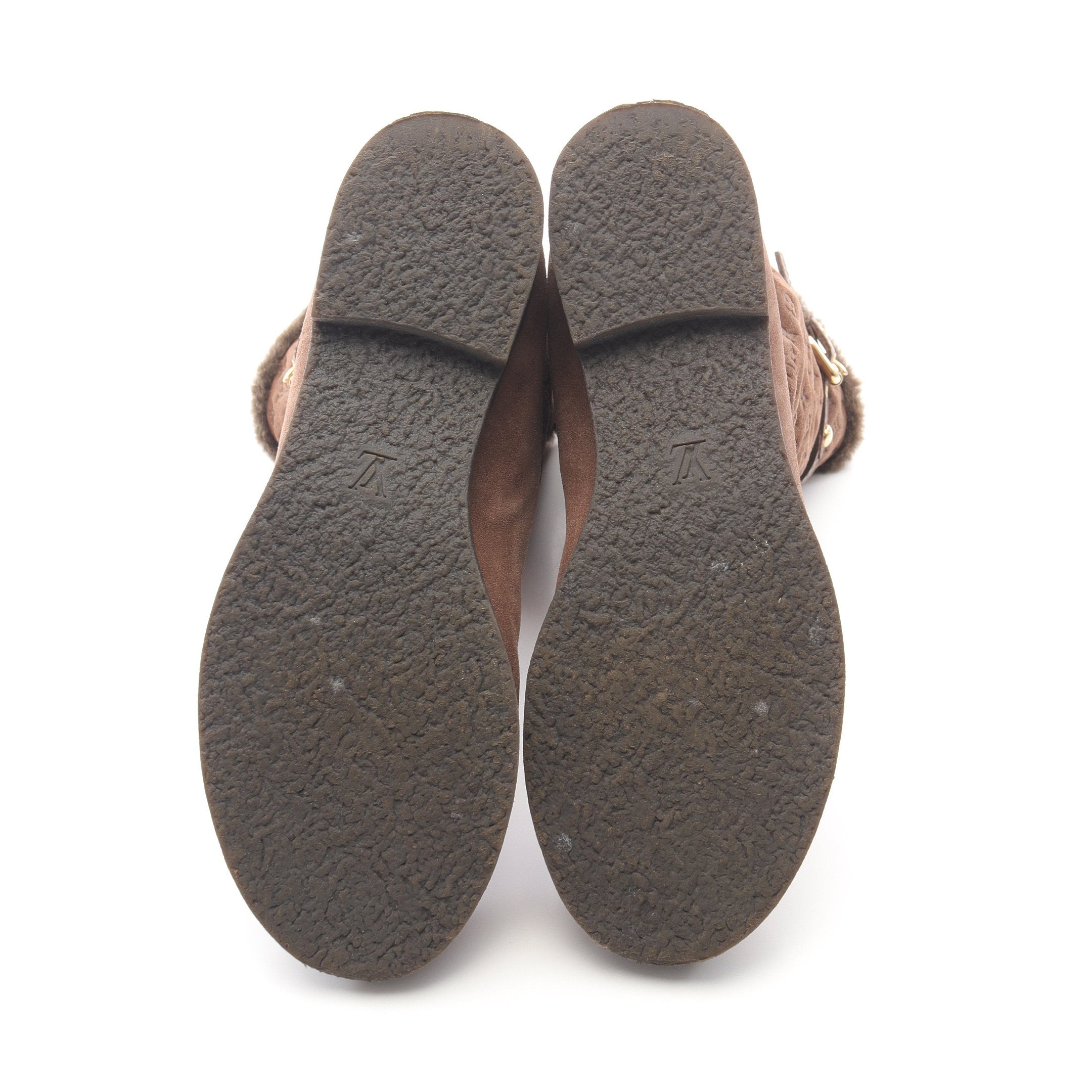 モノグラム ムートンブーツ ムートン ブラウン ルイヴィトン – RECLO