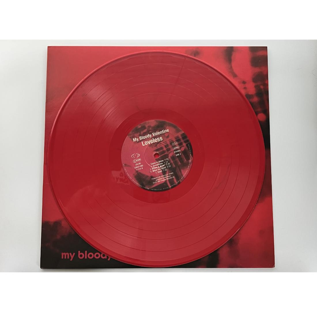 My Bloody Valentine - Loveless - Red Colored Vinyl LP - Record Foundry