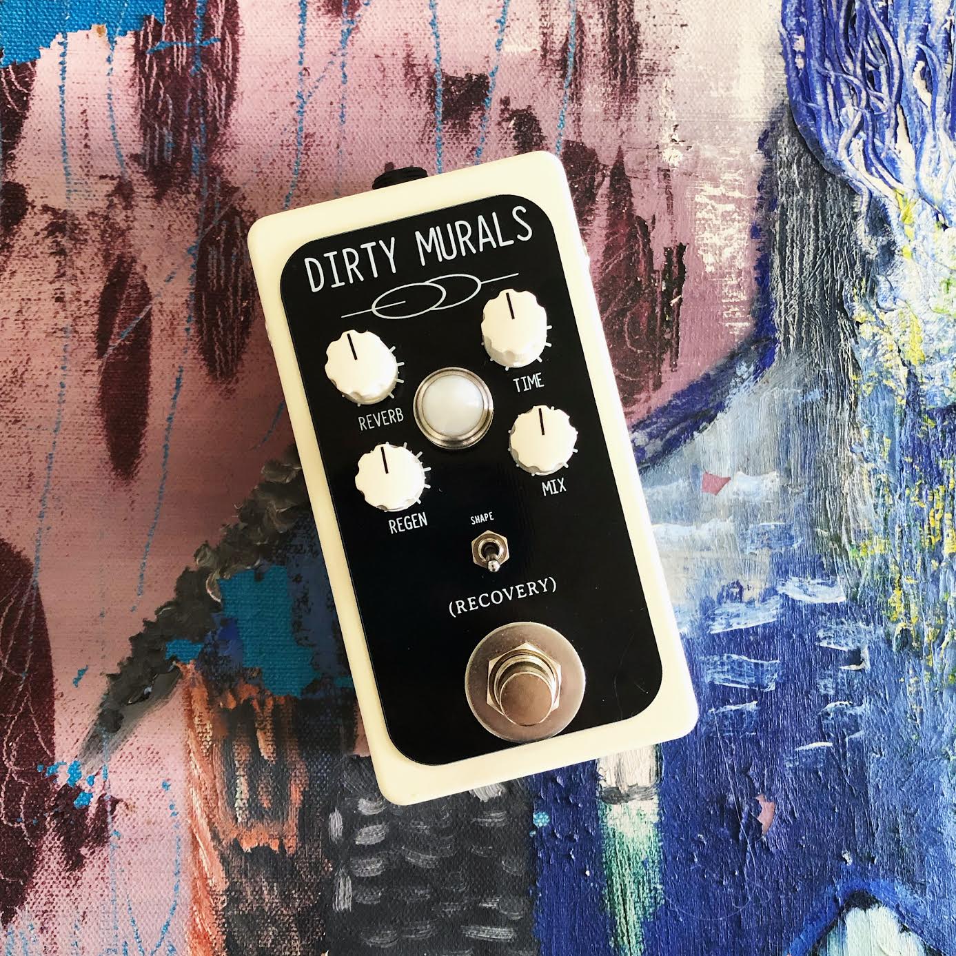 DIRTY MURALS PEDAL (Reverb and Delay) – Recovery Effects and Devices