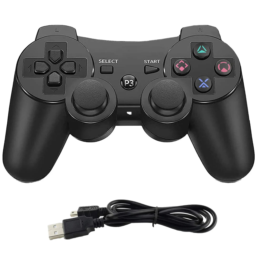 Xyab Playstation 3 Wireless Controller - Black - Controller | Red