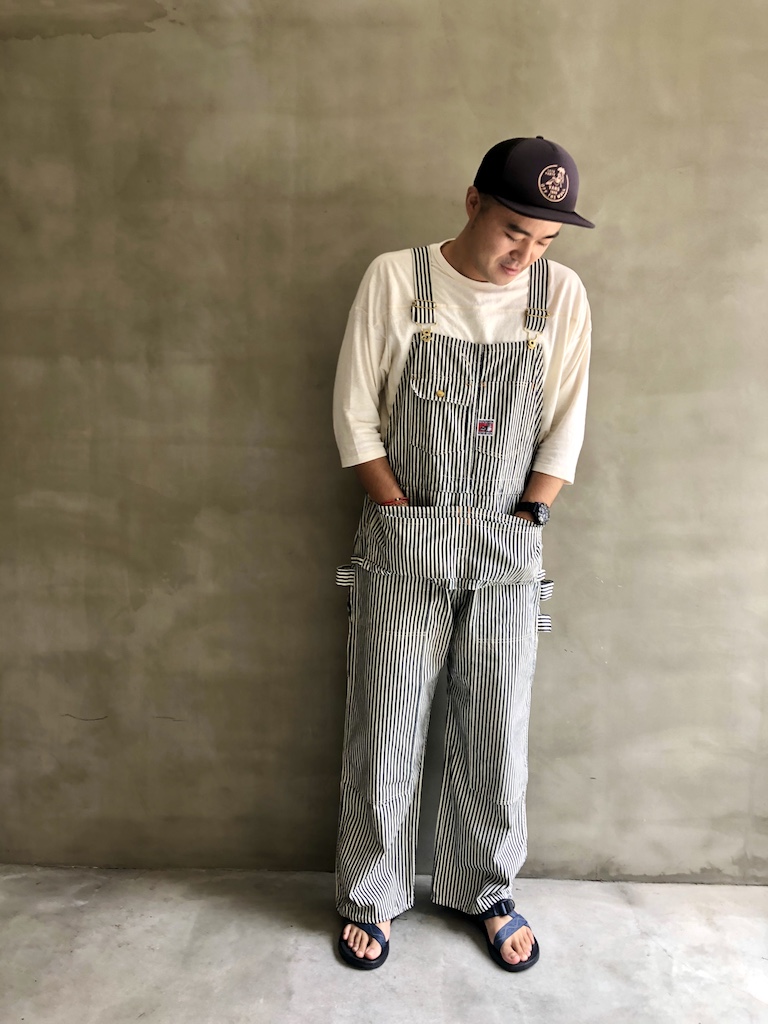 TCB jeans 「 HANDYMAN PANTS HICKORY STRIPE」 | Red Good Speed