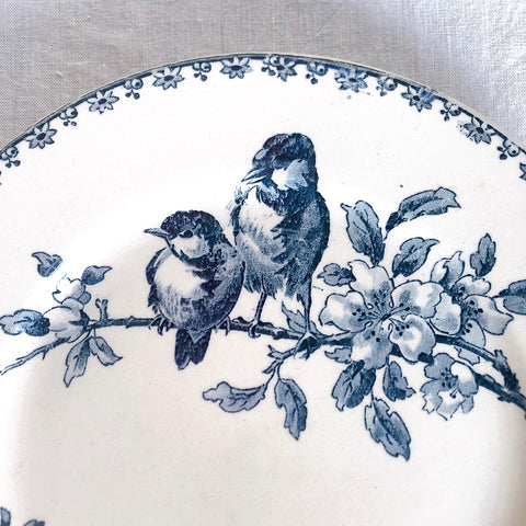 フランスアンティーク サルグミンヌ ファボリ『FAVORI』ブルー