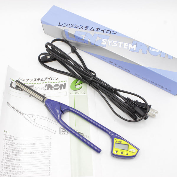 レンツアイロン 8ミリ 8角 理容 櫛 コーム 本鼈甲 ベーク レンツ