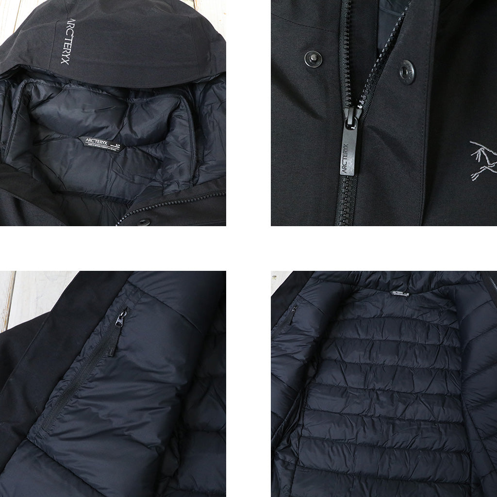 ARC'TERYX (アークテリクス) : Therme Down Jacket (Black) – Reggieshop