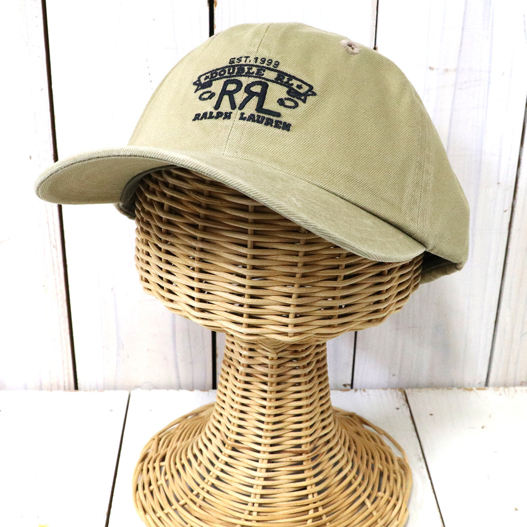 Double RL『RRL RANCH LOGO TWILL BALL CAP』(KHAKI) – Reggieshop