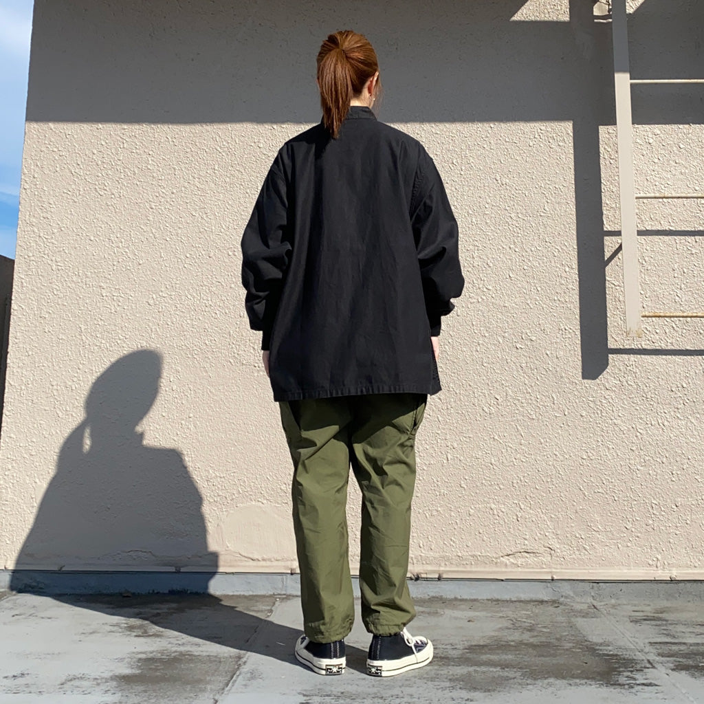 Needles『S.C.Army Shirt-Back Sateen』(Black) – Reggieshop