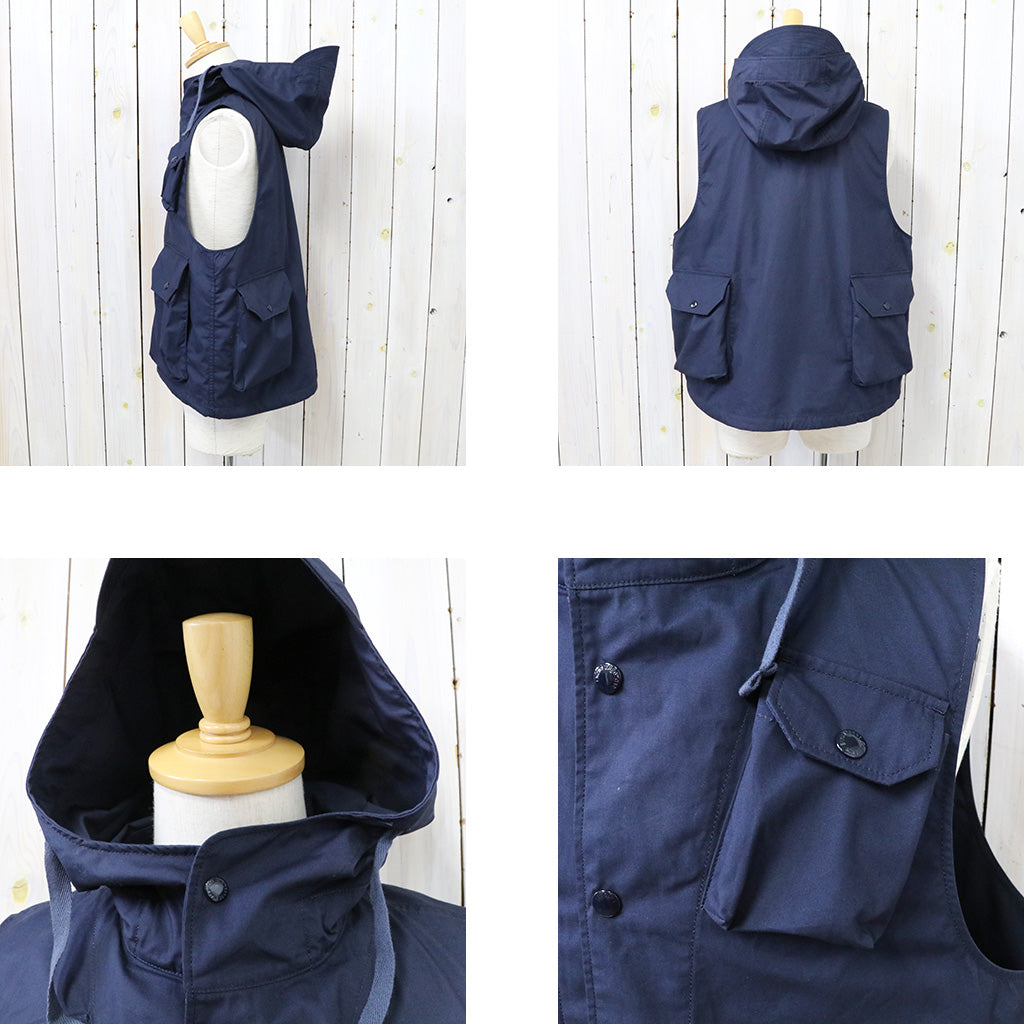 ENGINEERED GARMENTS『Field Vest-Cotton Duracloth Poplin』(Navy