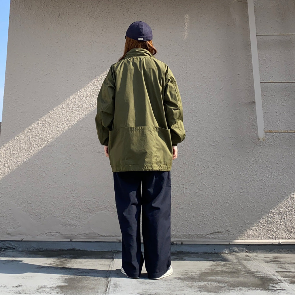 SASSAFRAS『DIGS CREW PROTECTIVE JACKET(C/N WEATHER)』(OLIVE