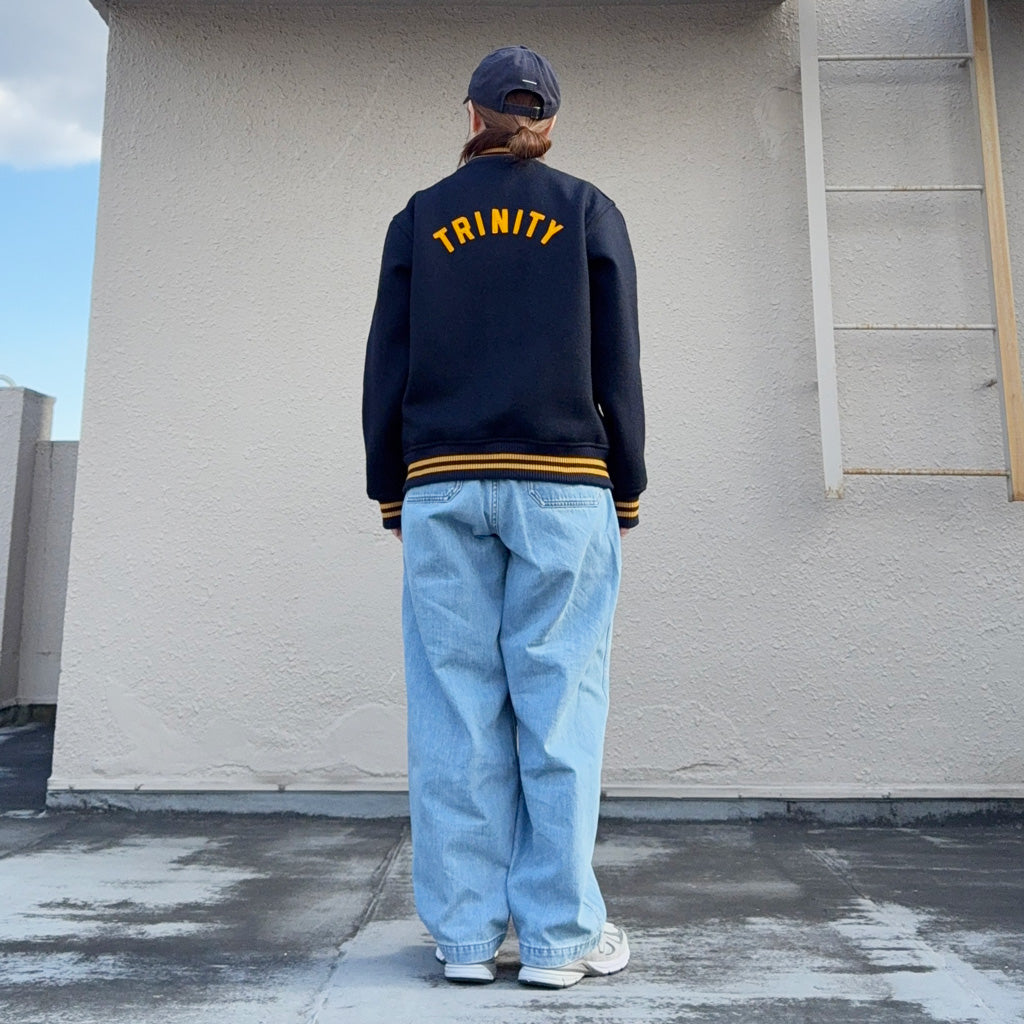 WAREHOUSE : Lot 2240 1950'S NAVY VARSITY JACKET (アップリケ