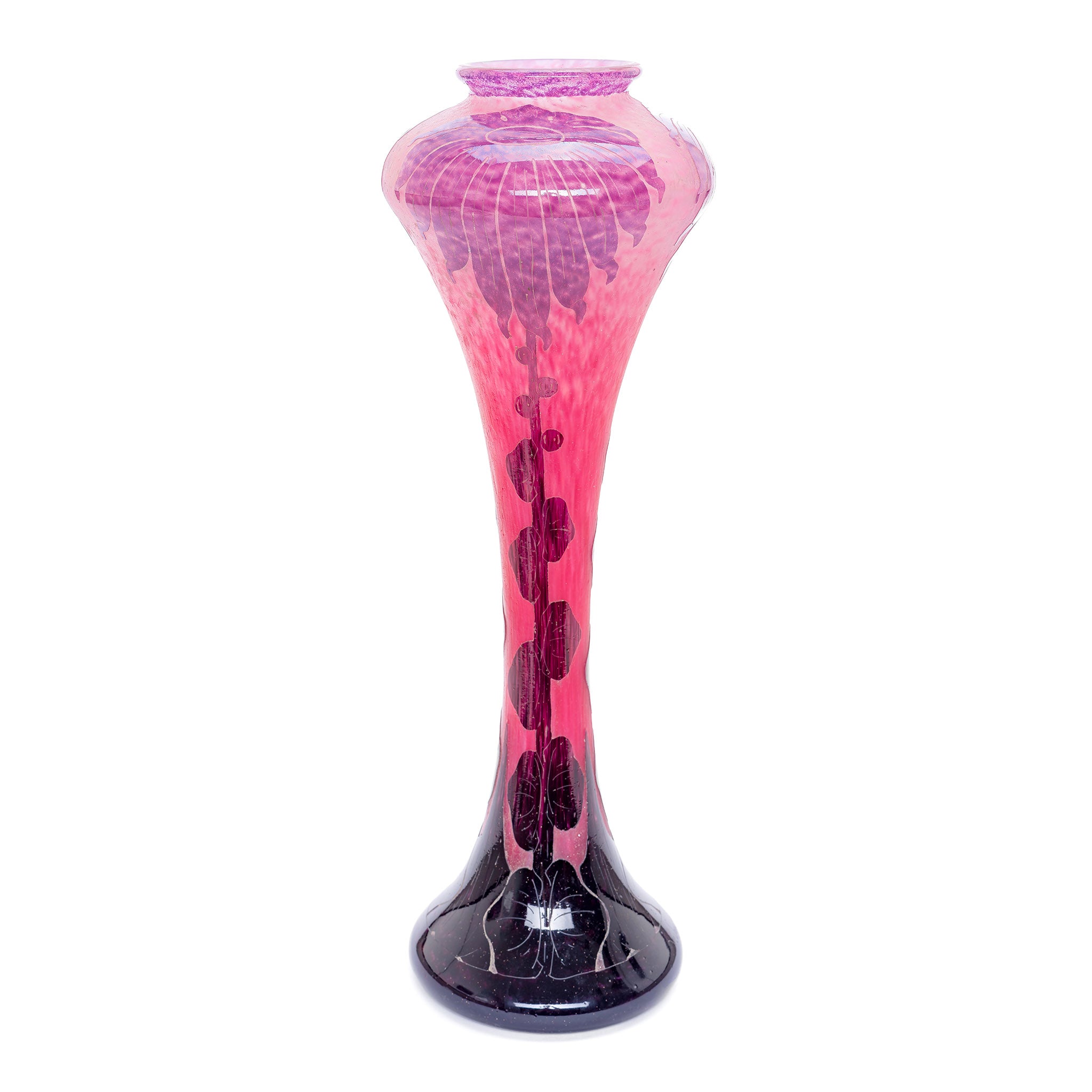 1925 Le Verre Francais Dahlia Vase – Schneider Art Glass