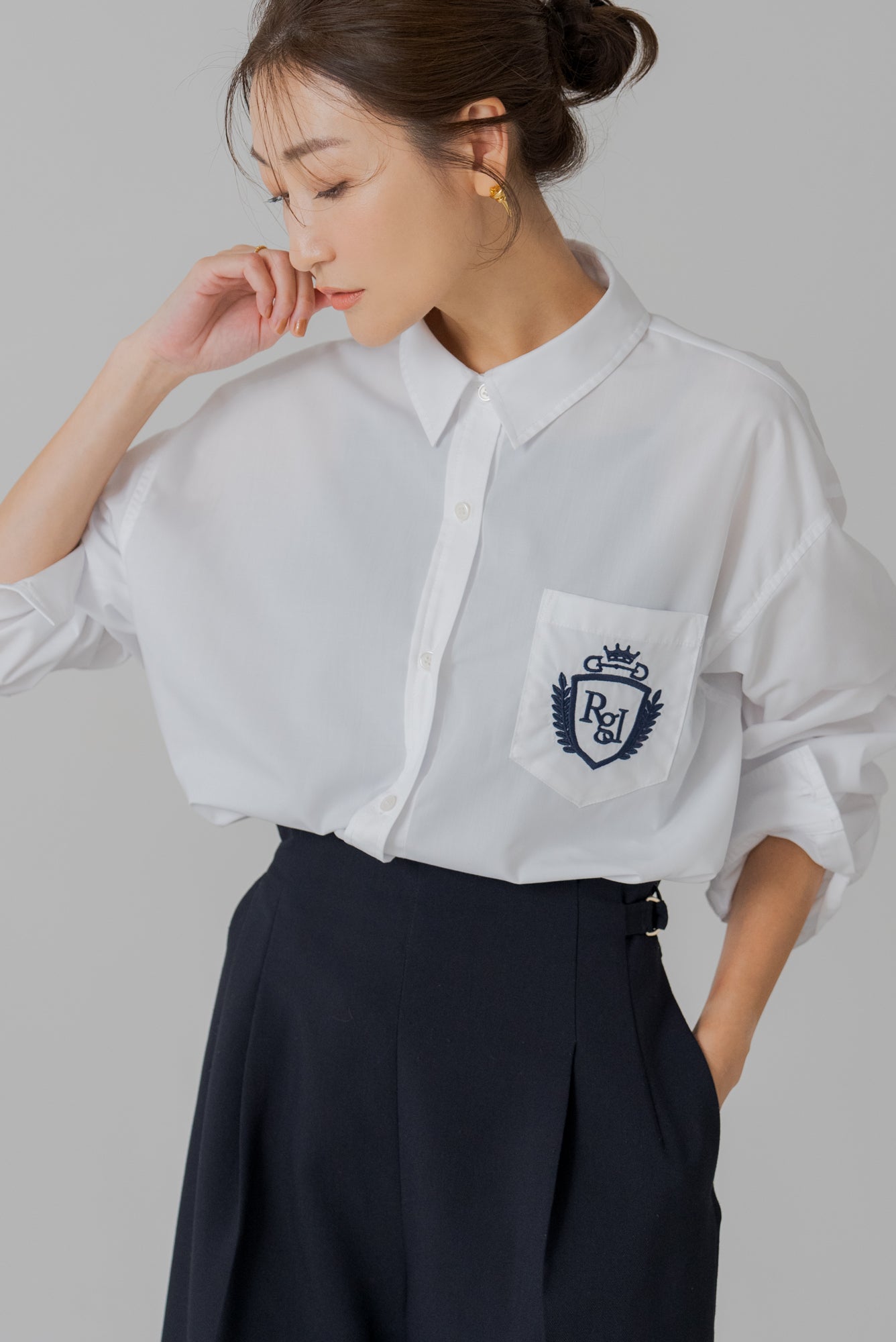 エンブレムビッグシャツ｜EMBLEM BIG SHIRTの通販｜regleam