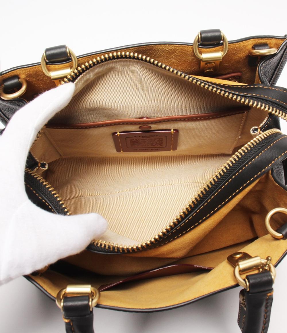 美品 コーチ 2wayハンドバッグ ショルダーバッグ 斜め掛け 肩掛け