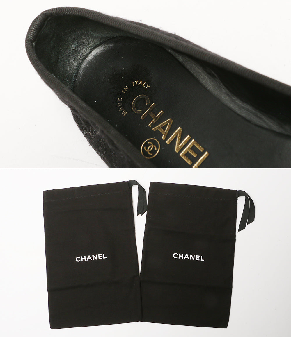 CHANEL バレエシューズ バレリーナ ココ ラメ G02819 レディース SIZE