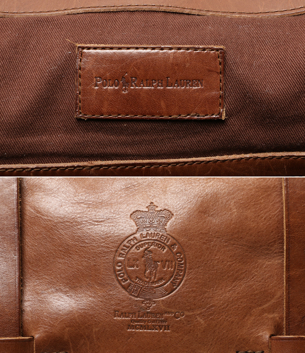 POLO RALPH LAUREN ショルダーバッグ 90s オリジナル MCMLXVII レザー