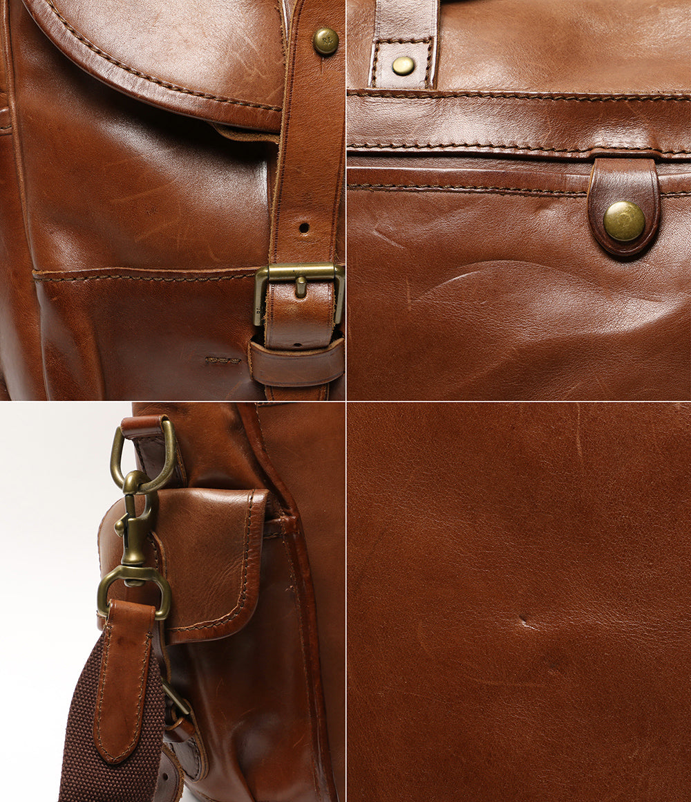 POLO RALPH LAUREN ショルダーバッグ 90s オリジナル MCMLXVII レザー