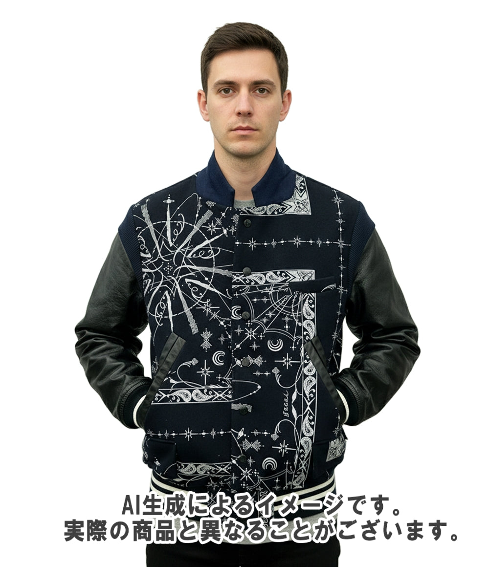 Sacai ブルゾン Dr. Woo Bandana Print Blouson 20-02328M メンズ SIZE