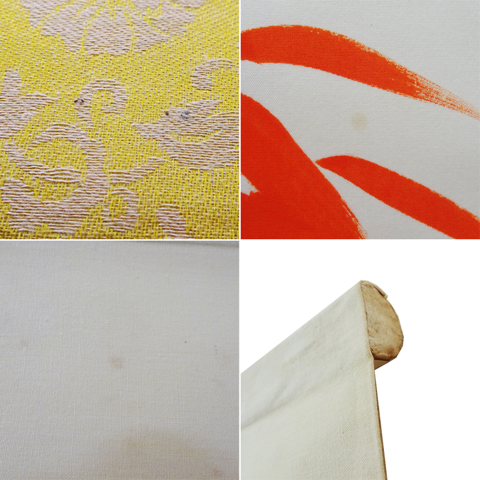 掛軸 明松法師 「開運竹」 箱付き 朱竹図 絹本｜Reizm(リズム)