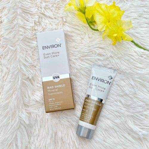 エンビロンの新しい日焼け止めラドシールドミネラルサンスクリーンを