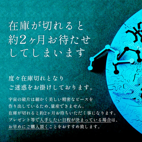 6月入庫分予約】宇宙の破片 VENUS 金星と専用フレームセット – ご褒美